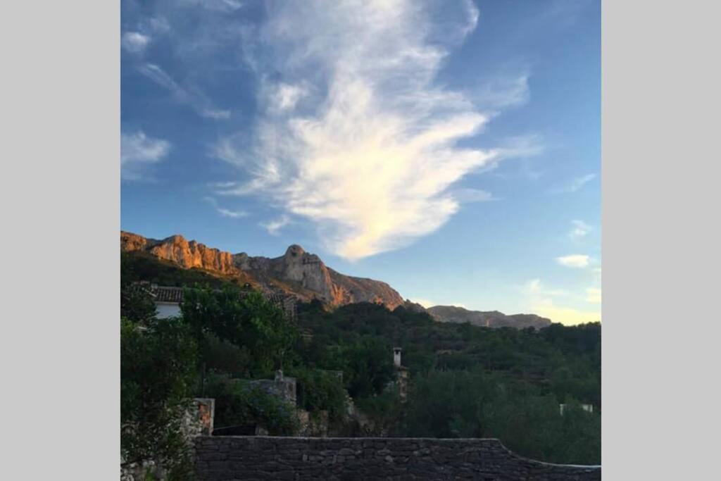 Casa Nicole Naturaleza, Montanas Y Piscina Privada En Alicante Carroja エクステリア 写真