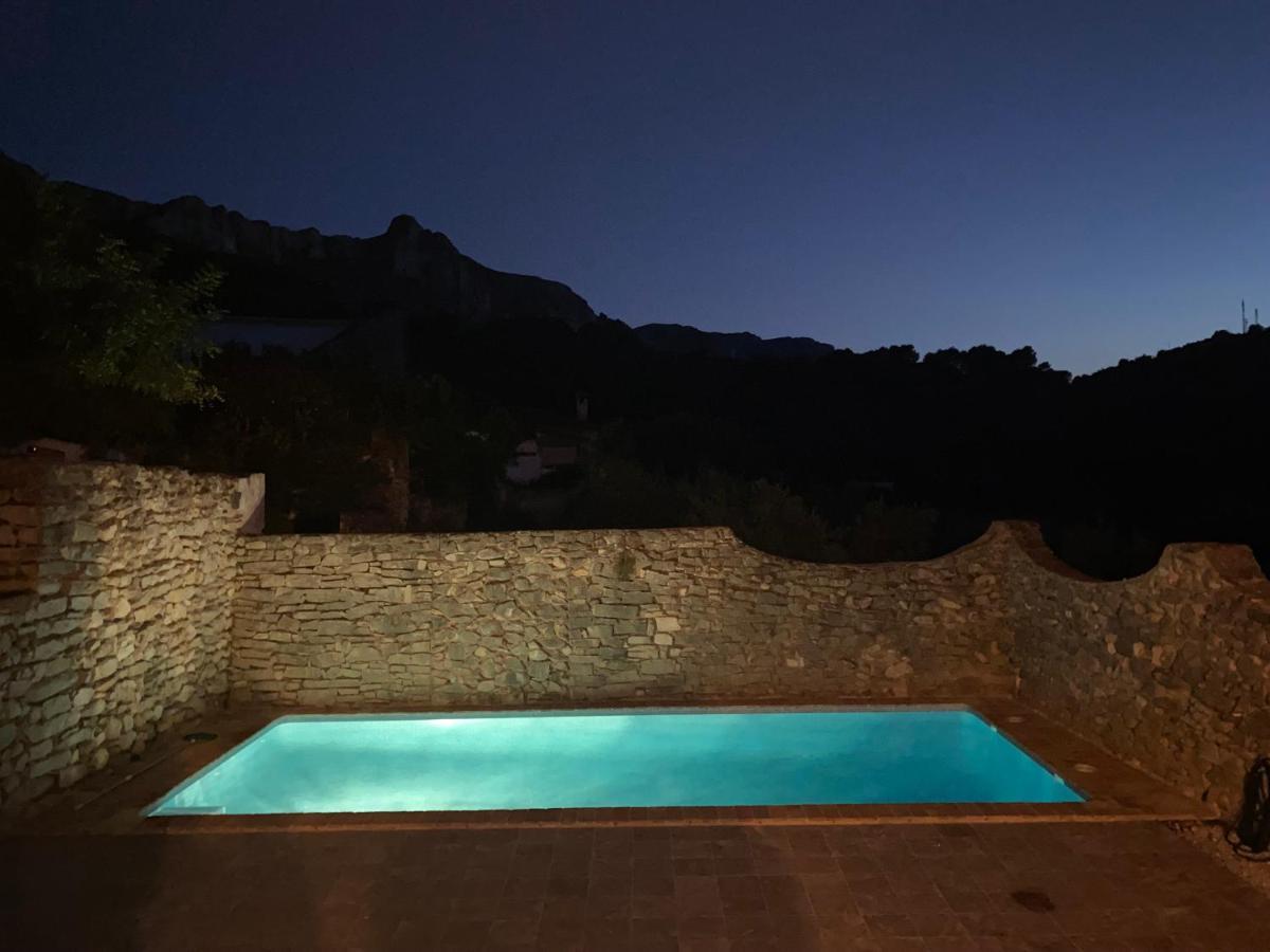 Casa Nicole Naturaleza, Montanas Y Piscina Privada En Alicante Carroja エクステリア 写真